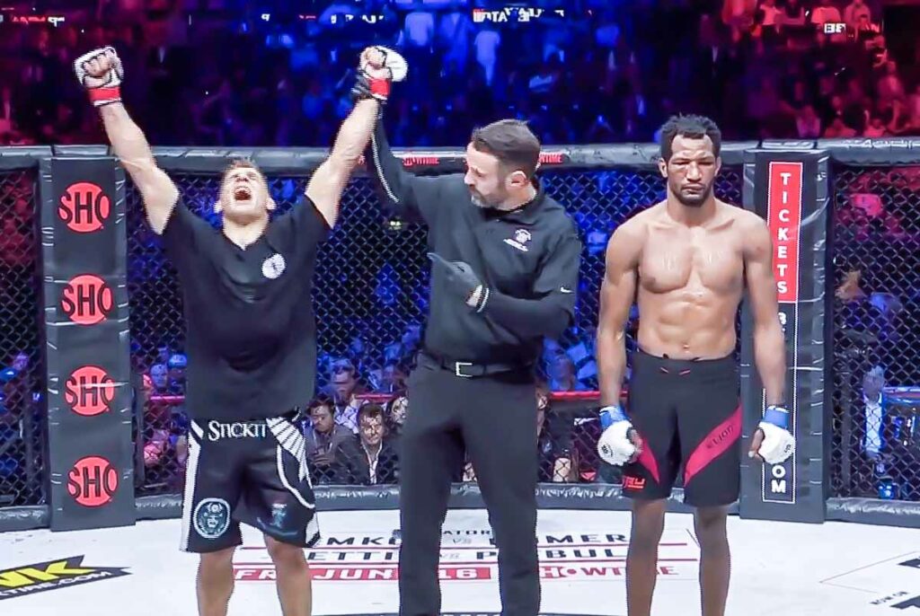 Mansour Barnaoui Vaincu Par Brent Primus Au Bellator Paris Boxemag