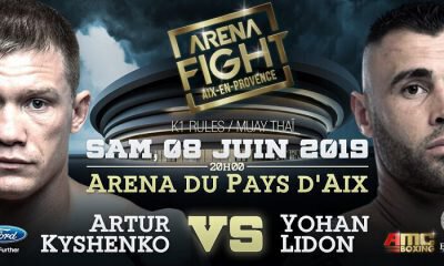Yohan LIDON vs Artur KYSHENKO, l'ARENA FIGHT signe un coup de maître !