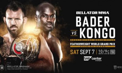 Cheick KONGO vs Ryan BADER officialisé pour la ceinture de champion du Bellator !