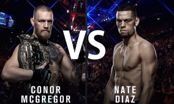 Conor McGregor vs Nate Diaz - Full Fight Video - UFC 196