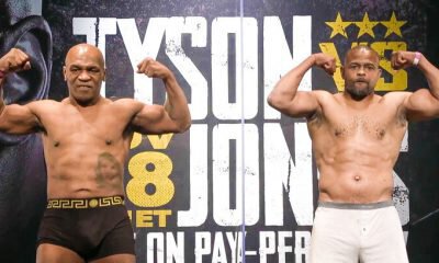Tyson vs Jones Jr. Résultats des combats de la soirée