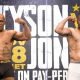 Tyson vs Jones Jr. Résultats des combats de la soirée