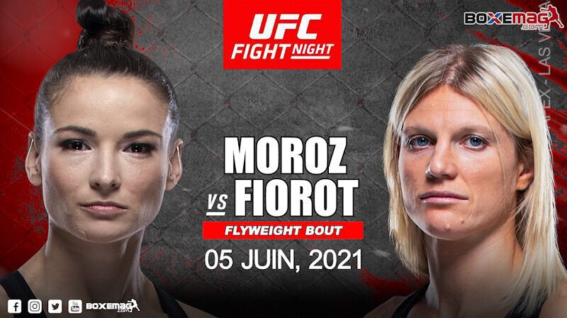 Manon Fiorot affrontera Maryna Moroz pour son deuxième combat à l'UFC