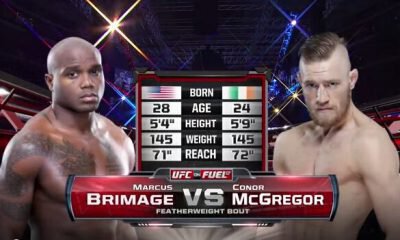 Conor McGregor vs Marcus Brimage - Full Fight Video UFC