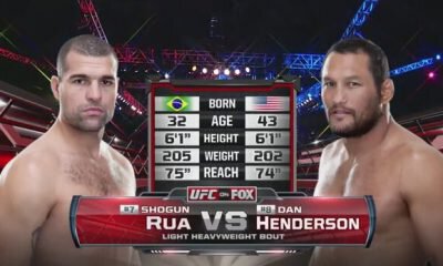 Dan Henderson vs Mauricio Rua 2 - Fight Video - UFN 38