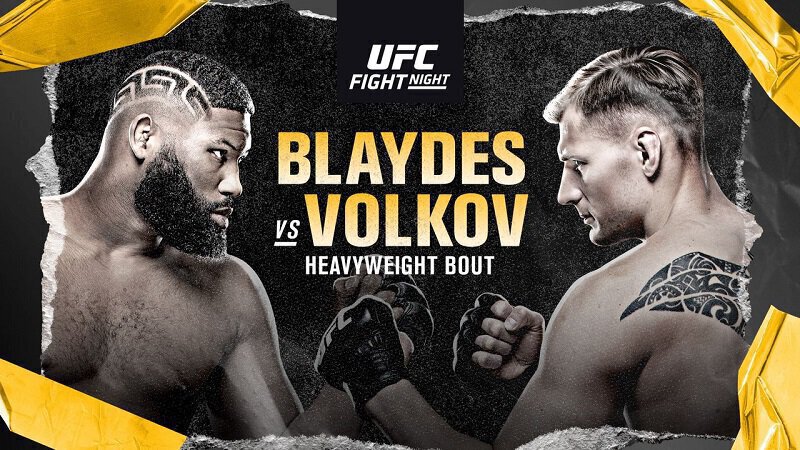 UFC VEGAS 3 Résultats - Blaydes vs Volkov