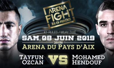 ARENA FIGHT - Tayfun OZCAN et Artur KYSHENKO arrivent en France !