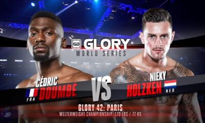 Cedric DOUMBE vs Nieky HOLZKEN 2 - Combat de Kickboxing - Fight Video - GLORY 42
