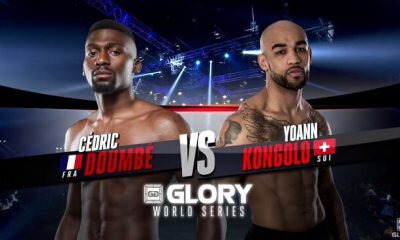 Cedric DOUMBE vs Yoann KONGOLO 3 - K-1 FIGHT VIDEO - GLORY 39