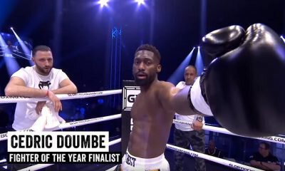 GLORY - Cédric DOUMBE nominé pour le titre du meilleur combattant de l'Année.