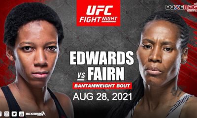 Zarah Fairn vs Joselyne Edwards à l'UFC le 28 aout