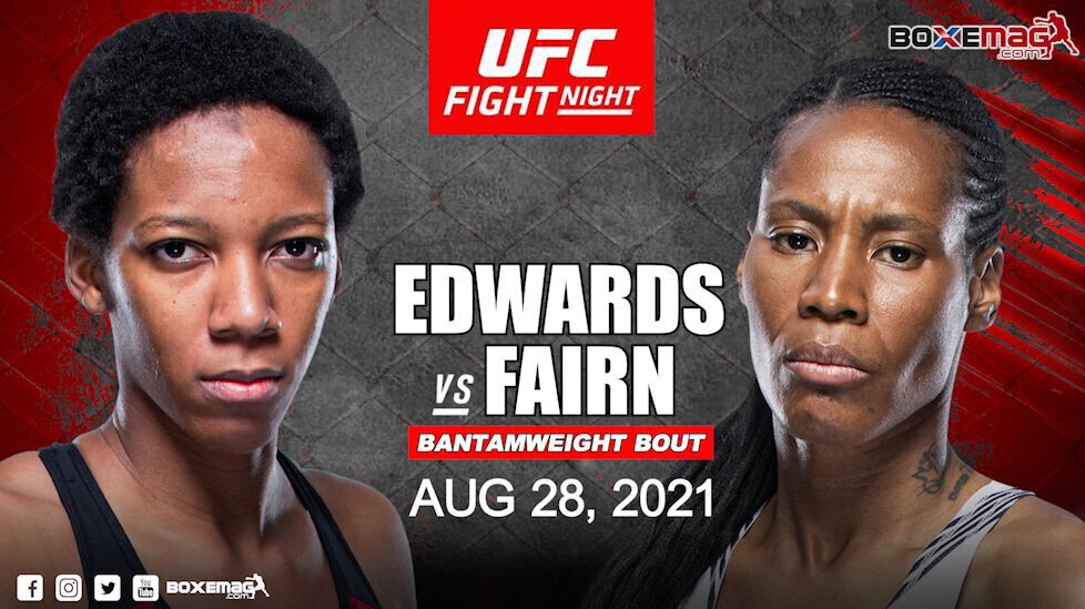 Zarah Fairn vs Joselyne Edwards à l'UFC le 28 aout