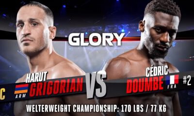 Cedric DOUMBE vs Harut GRIGORIAN - Full Fight Video GLORY 64 - KO !