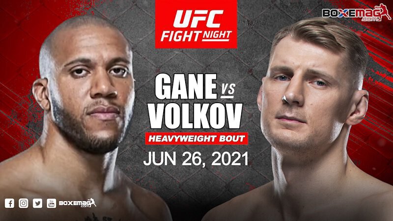 Ciryl Gane vs Alexander Volkov prévu au mois de Juin à l'UFC Fight Night