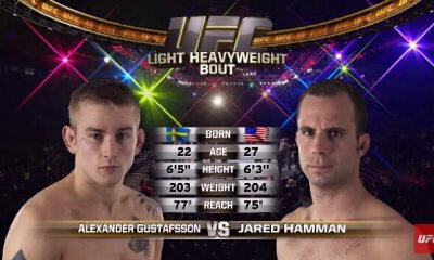 Alexander Gustafsson vs. Jared Hamman - Full Fight Video - UFC 105
