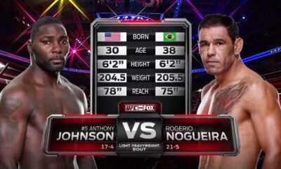 Anthony Johnson vs Antonio Rogerio Nogueira - Full Fight Video - UFC