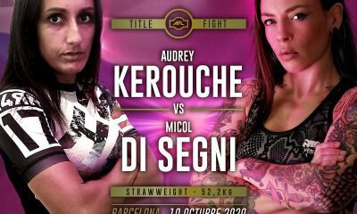La Marseillaise Audrey Kerouche affrontera Micol Di Segni pour la ceinture de l'AFL MMA