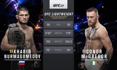 Khabib NURMAGOMEDOV vs Conor McGREGOR - Full Fight Video - UFC