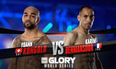 Yoann KONGOLO vs Karim BENMANSOUR - Fight Video - GLORY 37