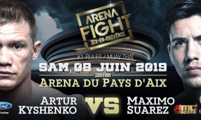 ARENA FIGHT - Artur KYSHENKO affrontera Maximo SUAREZ !