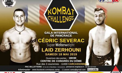 Laid ZERHOUNI vs Cedric SEVERAC - Full Fight Video - Kombat Challenge