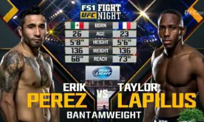 Taylor Lapilus vs Erik Perez - Full Fight Video - UFC Fight Night 78