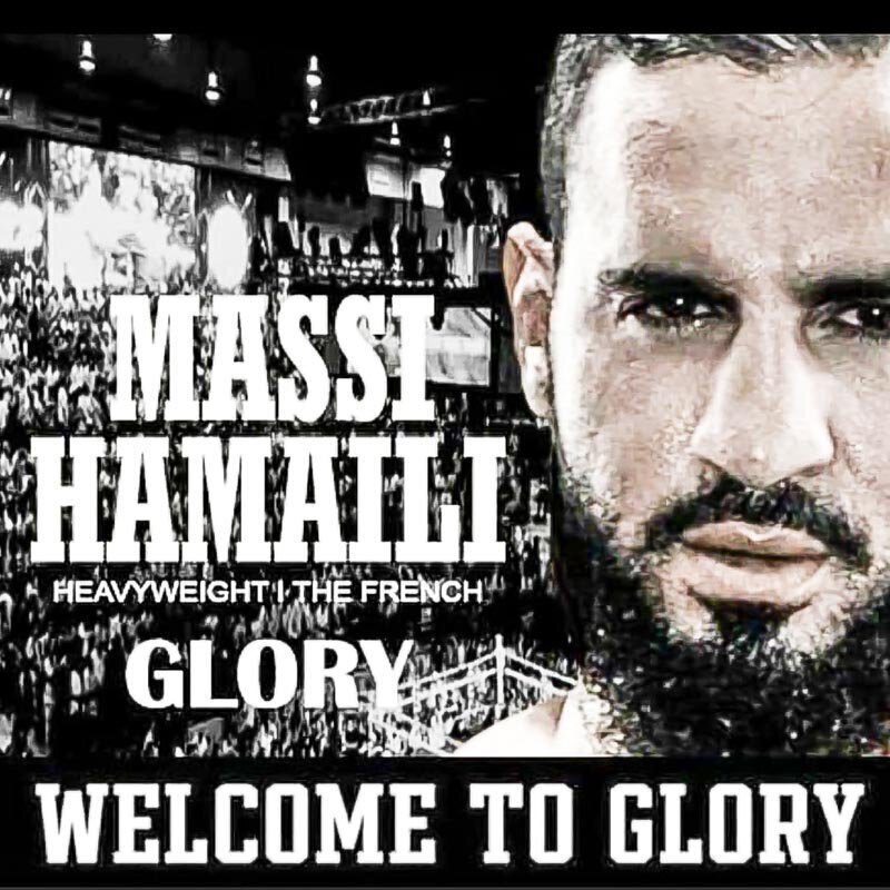 Massinissa Hamaili signe avec le GLORY, premier combat prévu face à Levi Rigters