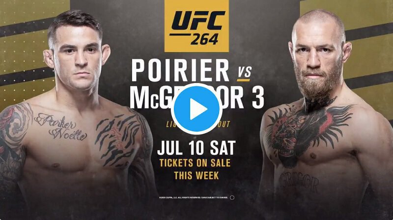 C'est signé, Poirier vs McGregor 3 aura bien lieu lors de l'UFC 264