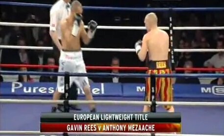 Anthony Mezaache vs Gavin Rees - Titre EBU - 1/2.
