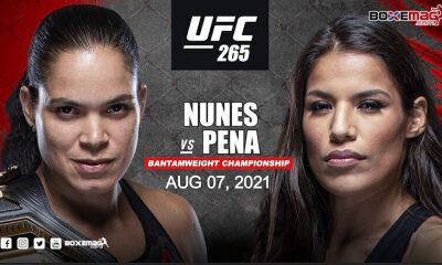 Amanda Nunes vs Julianna Pena officialisé pour l'UFC 265