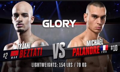 Michael PALANDRE vs Tyjani BEZTATI - Combat de Kickboxing - GLORY 75