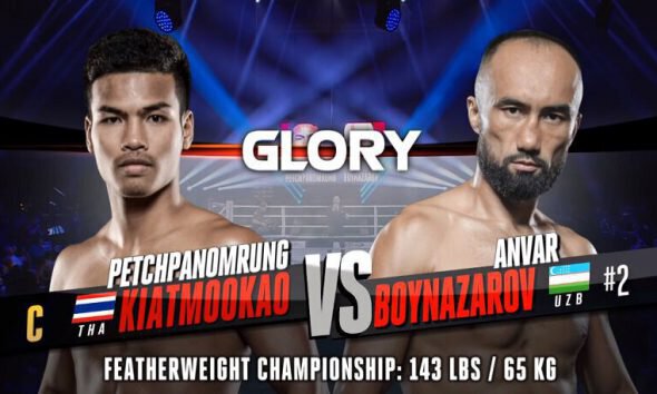Petchpanomrung vs. Anvar Boynazarov - Full Fight Video - GLORY