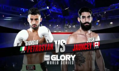 Giorgio Petrosyan vs Josh Jauncey - Full Fight Video - GLORY 25