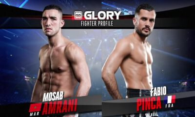 Fabio PINCA vs Mosab AMRANI 2 - Full Fight Video - GLORY 36