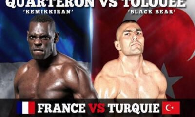 QUARTERON vs TOLOUEE le 14 décembre à l'Accorhotels Arena - Paris Fight
