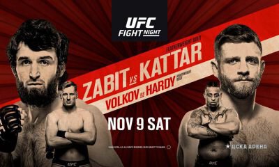 UFC Moscou - MAGOMEDSHARIPOV vs Calvin KATTAR - Résultats