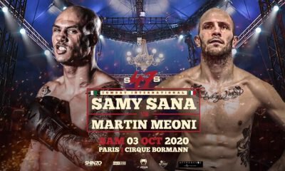 Samy Sana vs Martin Méoni le 3 octobre au Cirque Bormann à Paris