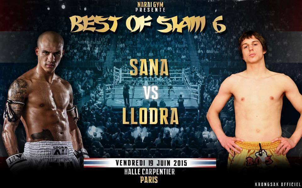 Samy Sana vs Raphael Llodra - Fight Video - BOS 6