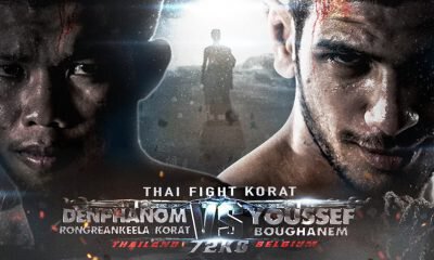 Youssef Boughanem vs Denphanom - Full Fight Video - THAI FIGHT 2016