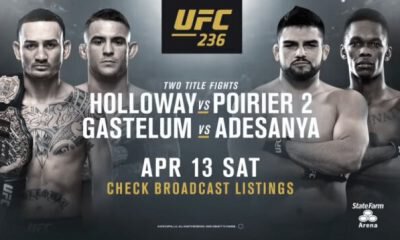 UFC 236 - HOLLOWAY vs POIRIER 2 - Résultats
