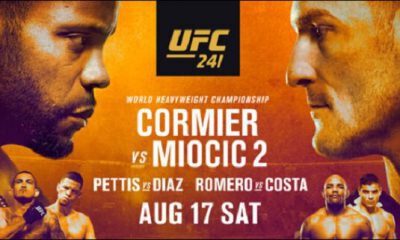 UFC 241 - CORMIER vs MIOCIC 2 - Direct Live Stream et Résultats