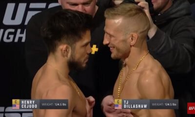 UFC on ESPN+ 1 - Cejudo vs Dillashaw - Vidéo et Résultats de la pesée