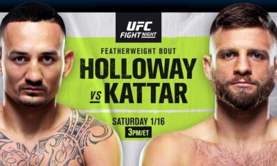 UFC on ABC 1 - Résultats des combats Holloway vs Kattar