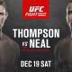 UFC Vegas 17 - Thompson vs Neal - Résultats des combats