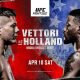 UFC Vegas 23 - Résultats Vettori vs Holland