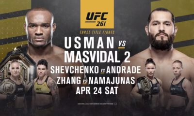 UFC 261 DIRECT - Kamaru vs Masvidal 2 - Comment regarder le combat en direct ?