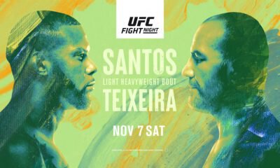 UFC Vegas 13 - Santos vs Teixeira - Résultats