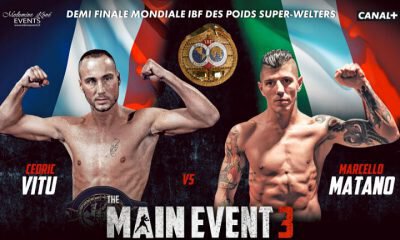 Cedric VITU vs Marcello MATANO - Boxing Fight Video
