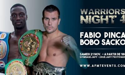 Fabio Pinca vs Bobo Sacko - Full Fight Video - Warriors Night 4