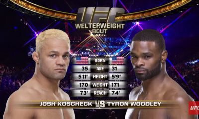 Tyron Woodley vs Josh Koscheck - Full Fight Video - UFC 167